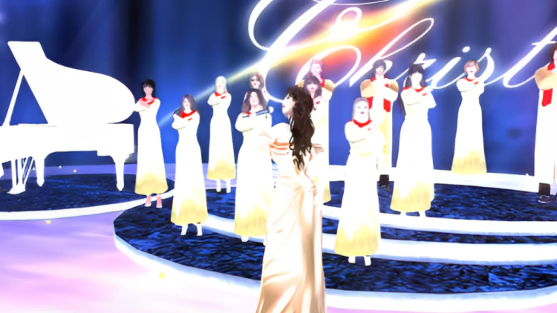 Concert lighting and choreography